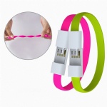 Trending Product 2019 Bracelet Usb Cable for Iphone Unique Design Zipper Fast Data Charging Cable